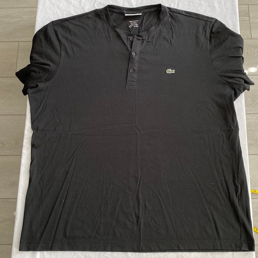 COPY - Lacoste Short Sleeved Henley XXL